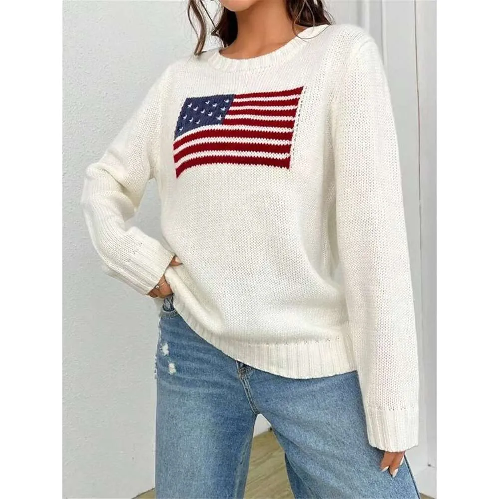 USA Premium Knit Sweter Stylowa komfortowa mieszanka wełny D9S4 Marka odzieży Modna moda moda High-end