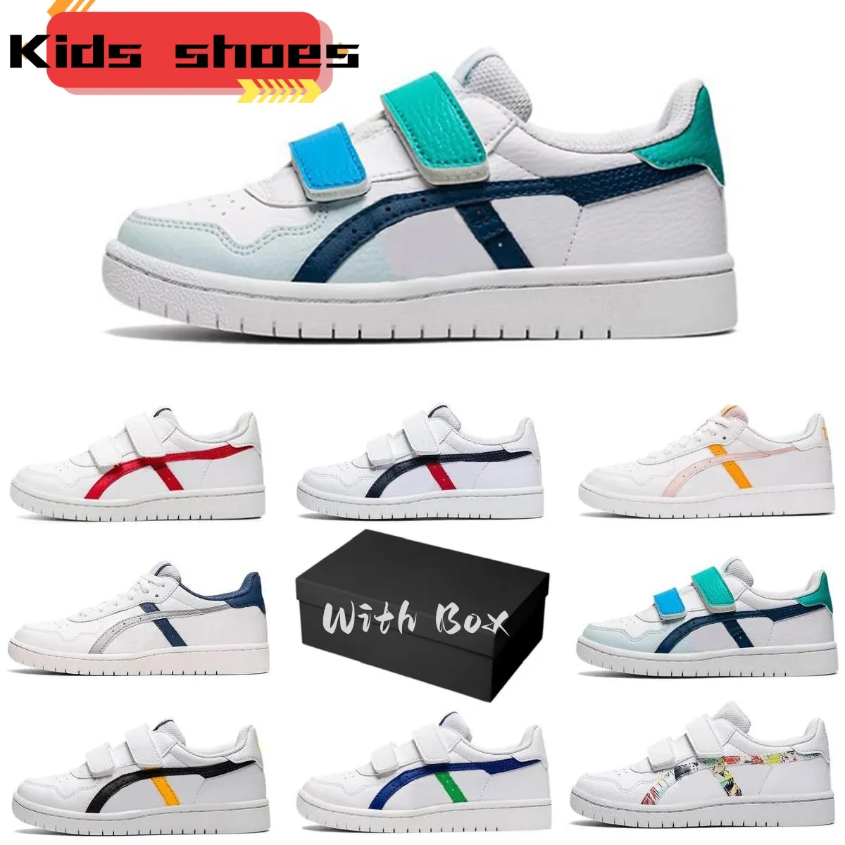 With Box Designer Kids Casual Shoes Sneakers Trainers Toddler Baby Kid Youth Infants Boys Girls Children Black White Pink fashion Luxury Brand shoe size24-35