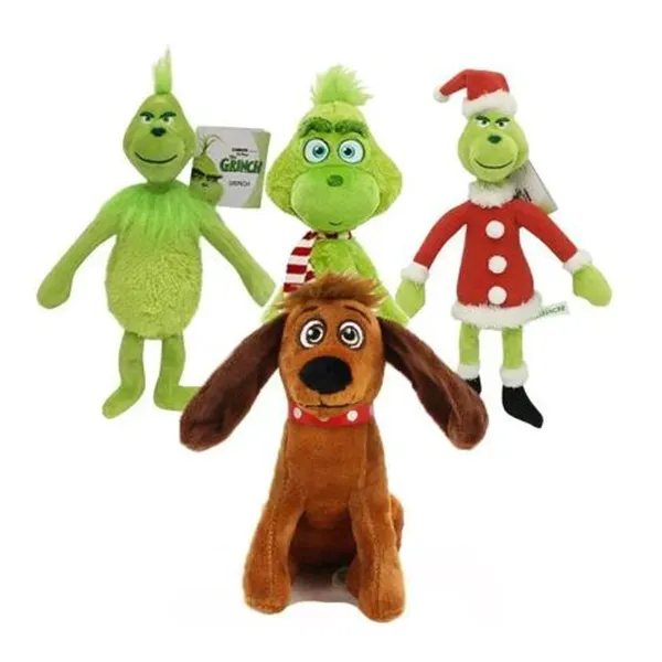 Jouet en peluche du dessin animé Grinch Max pour enfant, poupée