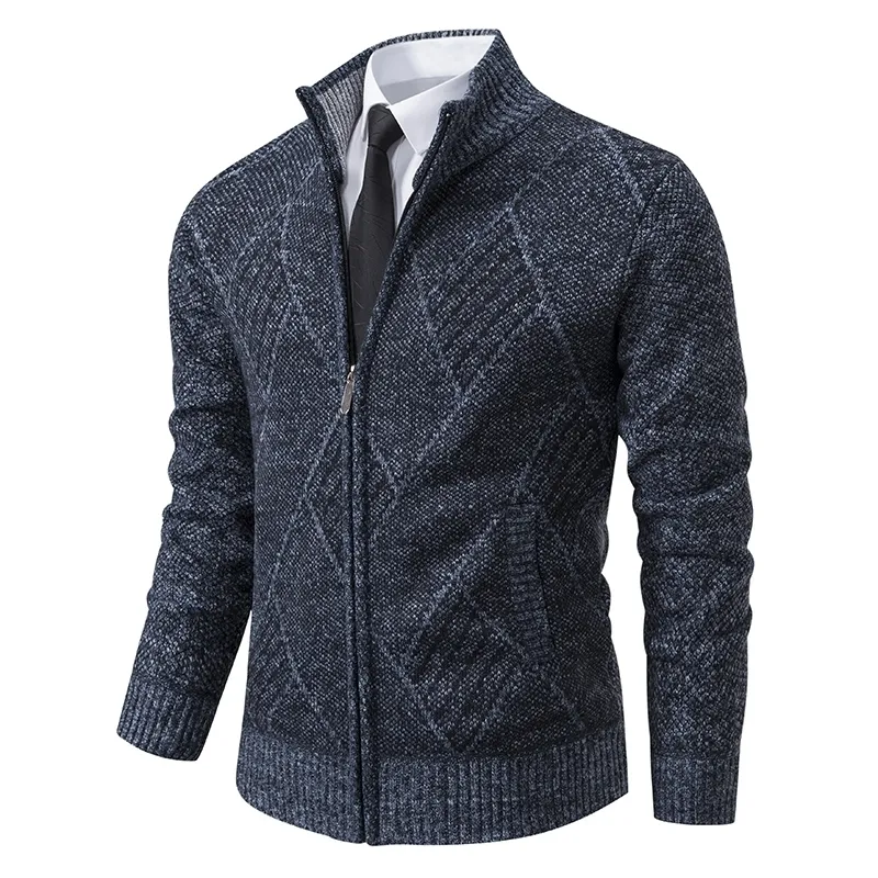 Mens Jackets Autumn Winter Men Smart Casual Stand Collar