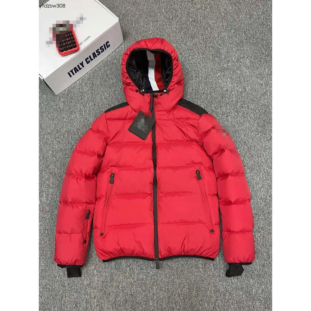 Designer Mens Winter Down Jacket Parkas Salzman Monclair France Paris Man Hooded Puffer Moncl Moncle Monler Outerwear Coat Clothing0 A06
