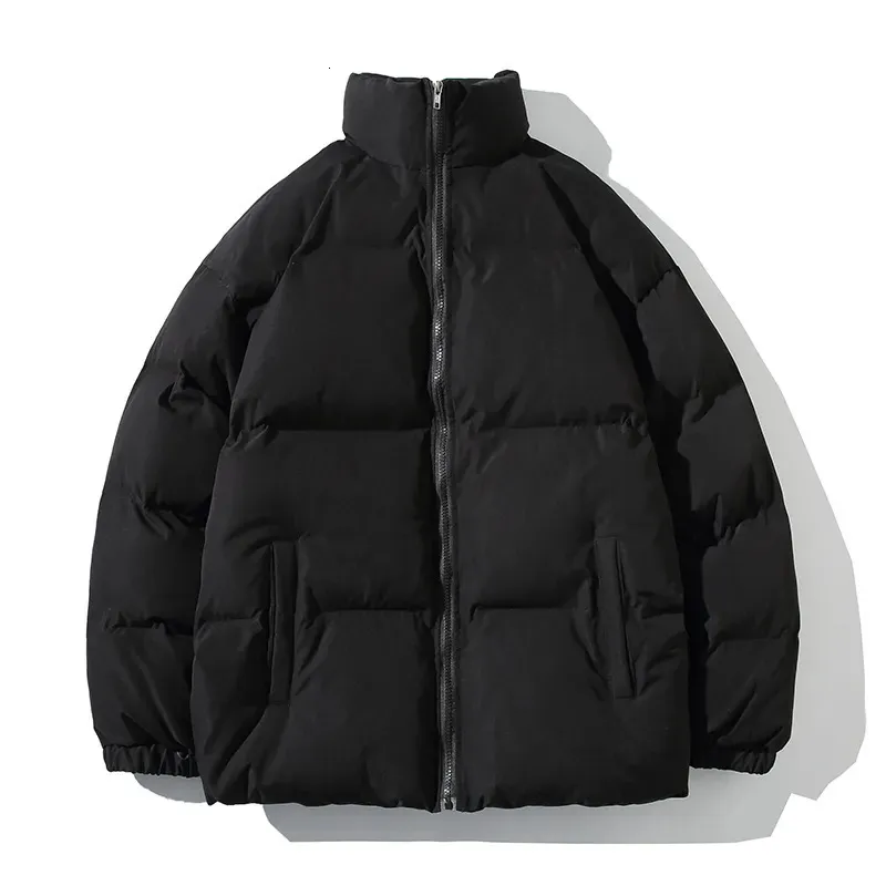 Frauen Daunen Parkas Streetwear Übergröße Stehkragen Warme Winter Jacke Einfarbig Parka Mode Casual Mäntel Für Frau 231206