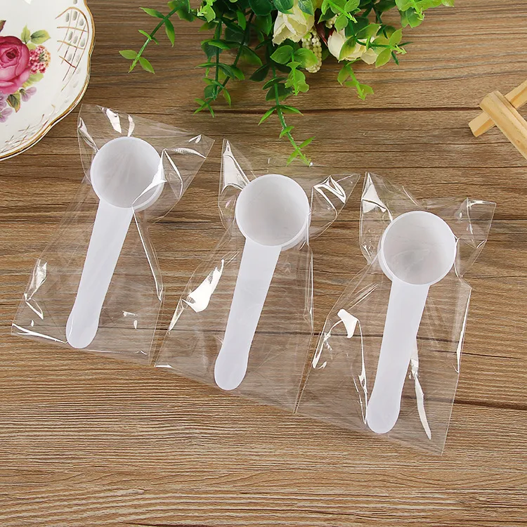 10g milk powder spoon 20ml plastic measuring spoon