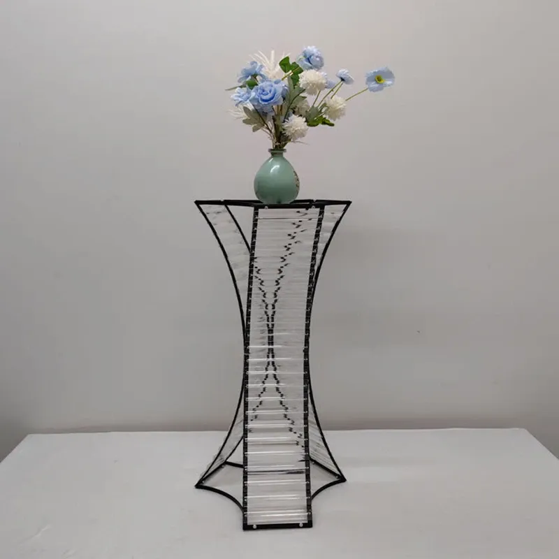 4-teiliges Set Blumenständer Aus Metall – Moderne Säulen In Gold Für Hochzeiten, Partys & Home-Deko