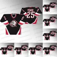  Owen Power Sabres Goathead Black Jersey Peyton Krebs Dylan Cozens Rasmus Dahlin Zemgus Girgensons Jeff Skinner Tage Thompson Al