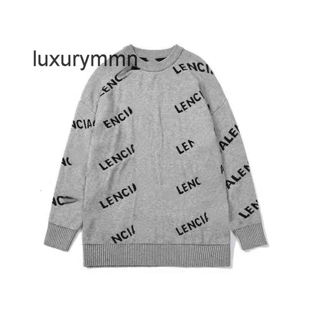 Hoodies Sweater balenciiaga Designer Women Sweaters Real Men's # fashion brand Pullover printed letter women's loose wear new sty DGV3