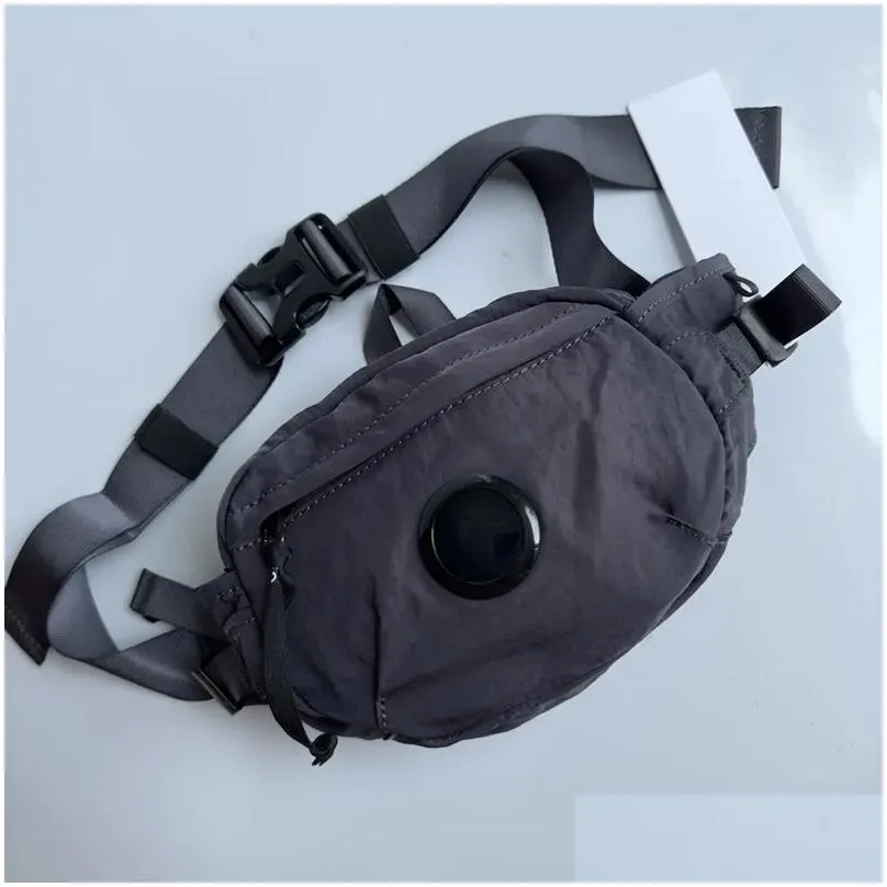 Men CP Single Shoulder Crossbody Small Bag Cell Phone Bag Single Lens Outdoor Sports Chest Packs Waist Bags