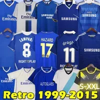 Top quality 2001 Cfc Retro Soccer Jersey Lampard Torres Drogba 01 2003 2005 2006 07 08 Wise Finals 2011 2012 2013 2014 15 Terry Robben Gullit Man