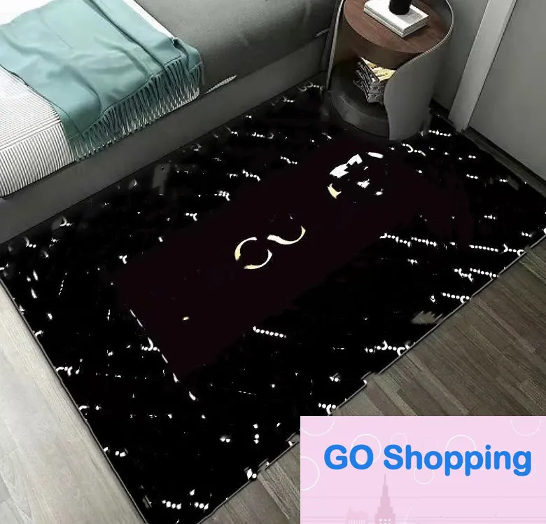 Simple Carpet Creative Geometric Joint Carpet Living Room Bedroom Sofa and Tea Table Floor Mat in Stock Wholesale