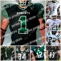 Football Jerseys Football Jerseys Ohio Bobcats Football Jersey NCAA College Nathan Rourke O`Shaan Allison De`Montre Tuggle Isiah Cox Shane Hooks Ryan