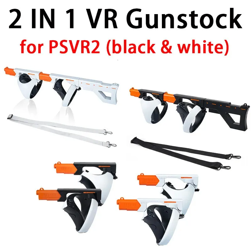 VR-Brille für PSVR2 Gun Stock Controller Case Pistol Machine Grip Enhanced Sports Shooting PlayStation VR2 Zubehör 231206