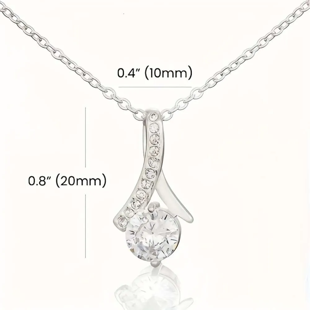 MOM THANK YOU to Sentimental Necklace Mom Birthday From Daughter Mother's Day