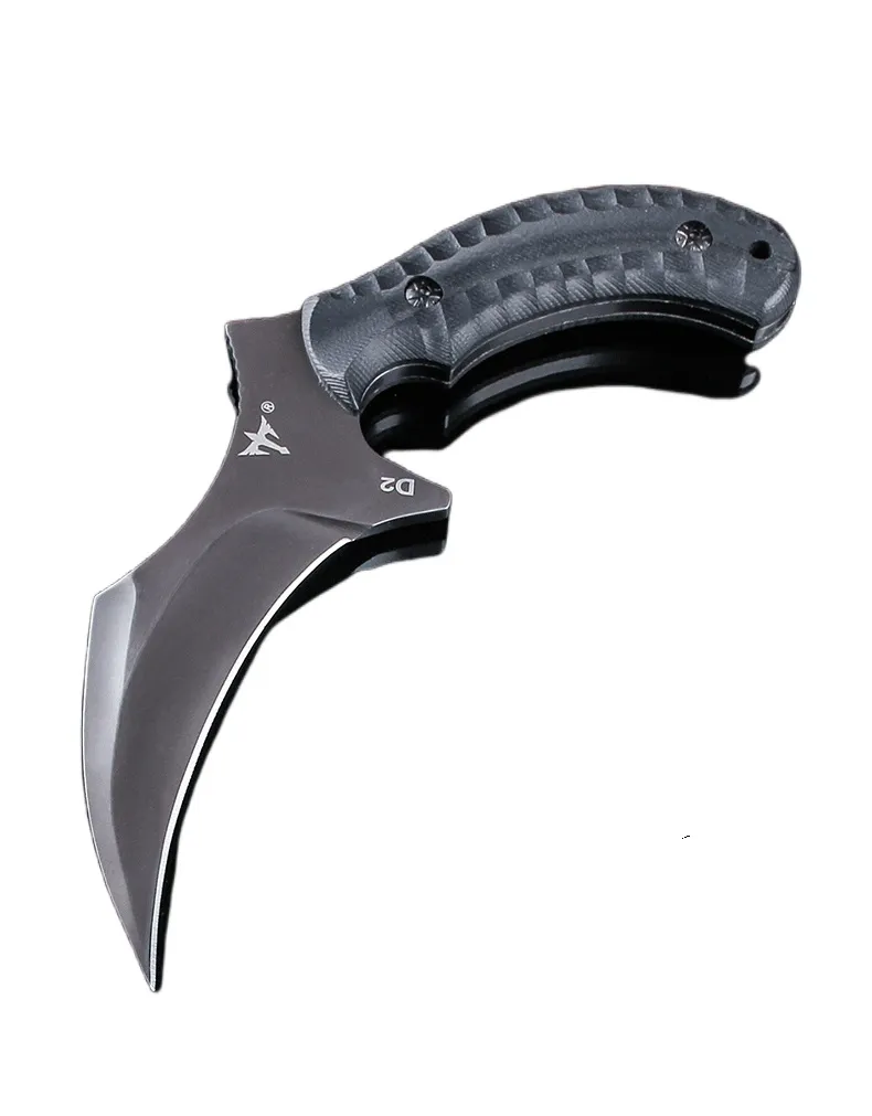 Ostre i przenośne Karambits Outdoor Survival Tactical Claw Nóż otwarty nóż Blade Portable Combat Nóż samoobranie