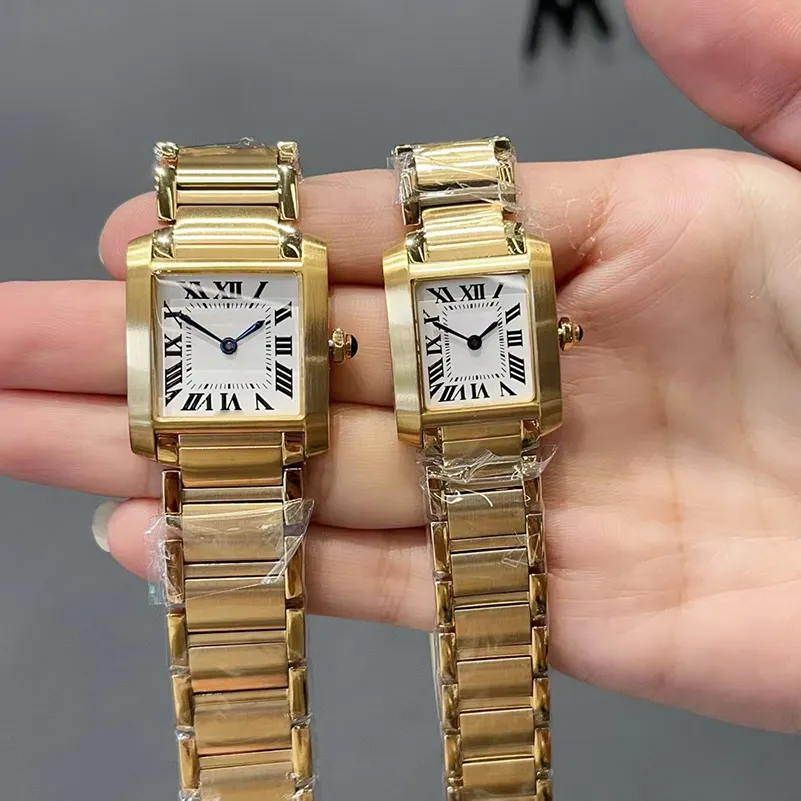Luksusowy zegarek dla kobiet i męskich zegarków ze stali nierdzewnej Wodoodporne szafir