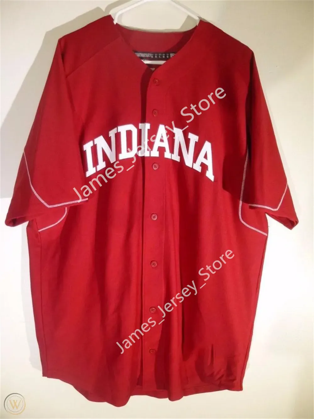 NCAA Custom Indiana Hoosiers College Stitched Baseball Jersey 12 Alex Dickerson 37 Scott Effross 10 Kyle Schwarber 31 Aaron Slegers 45 Caleb Baragar Josh Phegley