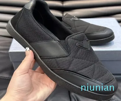 Scarpe da ginnastica di marca perfette Scarpe da uomo Nylon Technic Suola in gomma Suola sportiva Mocassini sportivi per corridori di nozze per feste