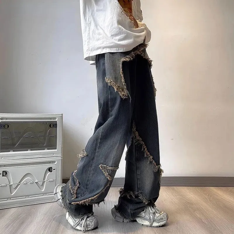00s japanese denim jeans 和柄　y2k 00s japanese denim jeans 和柄 y2k - メルカリ