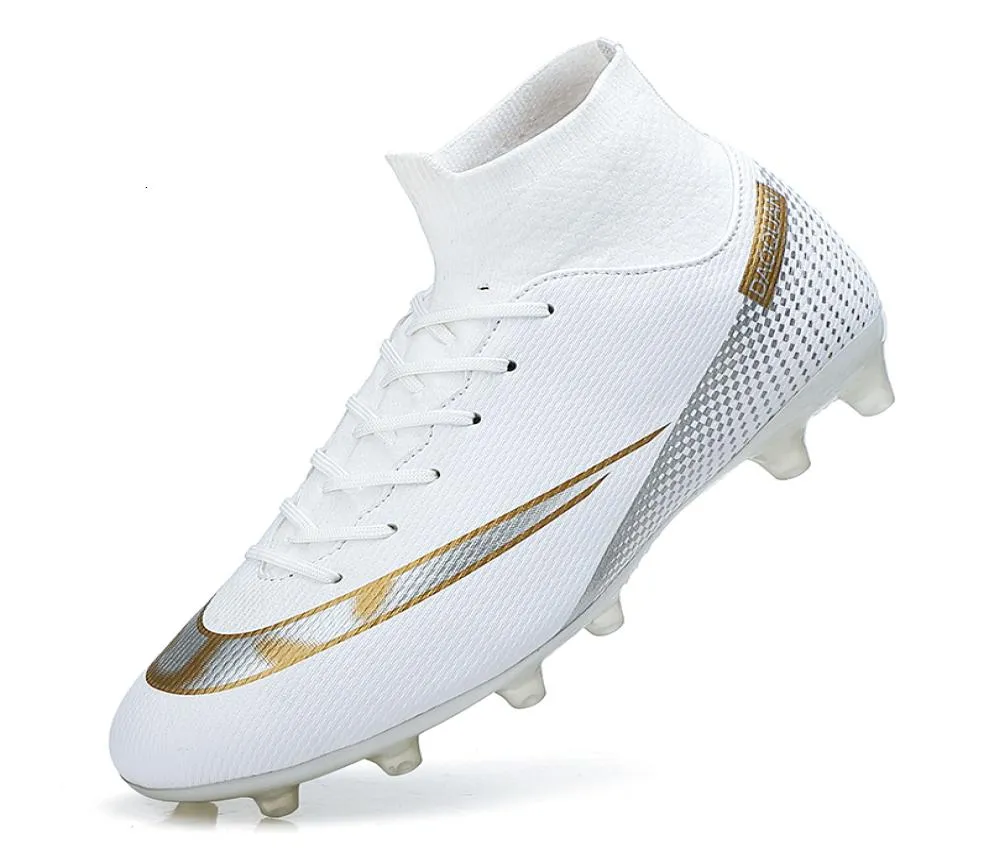 Mens Soccer Cleats High Top Futsal Boots For Professional Sports And