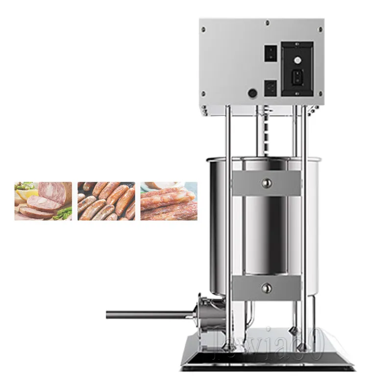 10L Electric Automatic Sausage Stuffer Meat Filler Machine Commercial Home Appliance For Hot Dog Make Sausage Fill Machine