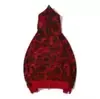 red camo hoodie