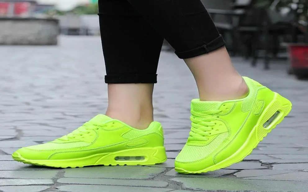 Neon sales green sneakers