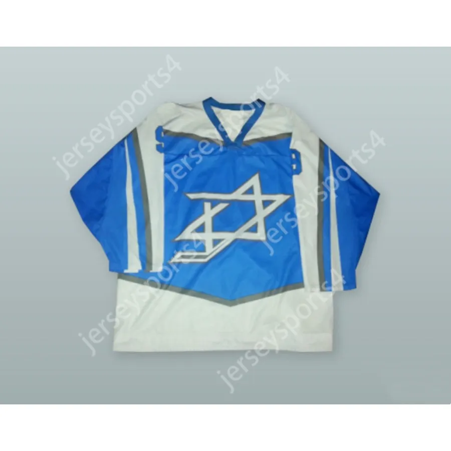 MAGLIA DA HOCKEY BUZ 9 ISRAELE personalizzata NUOVA cucitura superiore S-M-L-XL-XXL-3XL-4XL-5XL-6XL