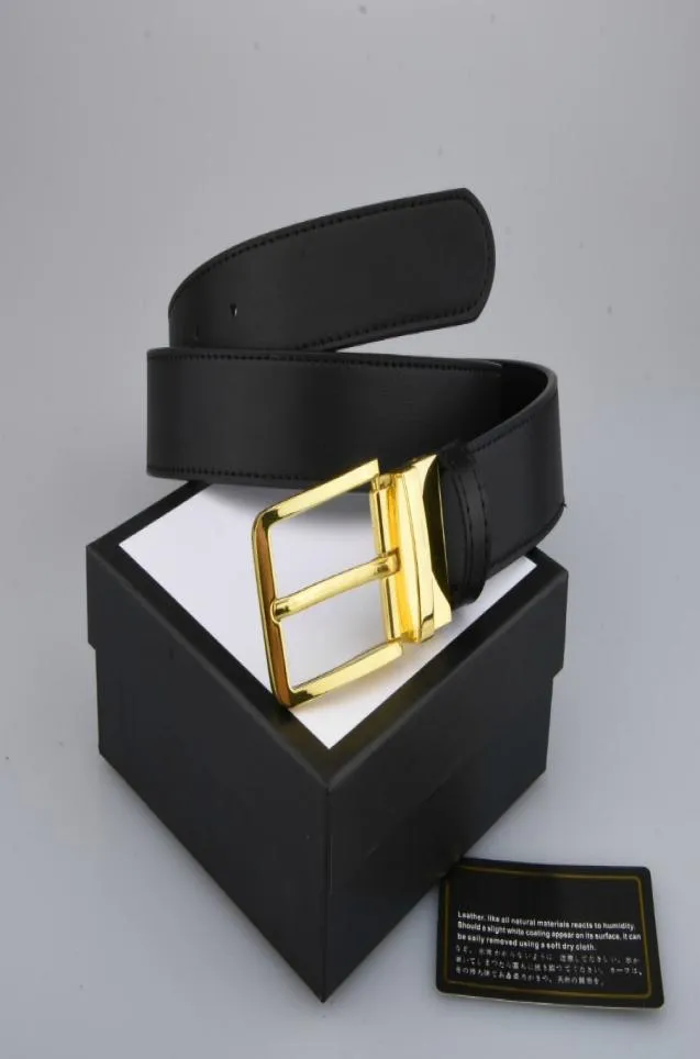 Cintura di moda di lusso Cinture di design europeo Cinture con fibbia a lettera 20 33 Cinture di larghezza 38 cm Per uomo e donna Cinturino classico wais1921966