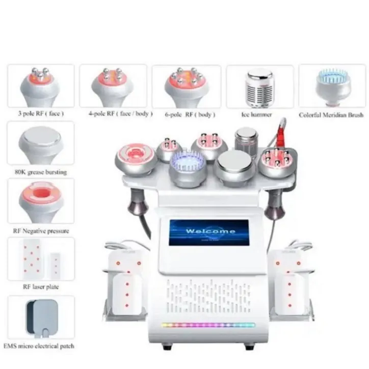 Radiofréquence de Cavitation 80k amincissante, Machine de beauté brûlant les cellules adipeuses, amincissante