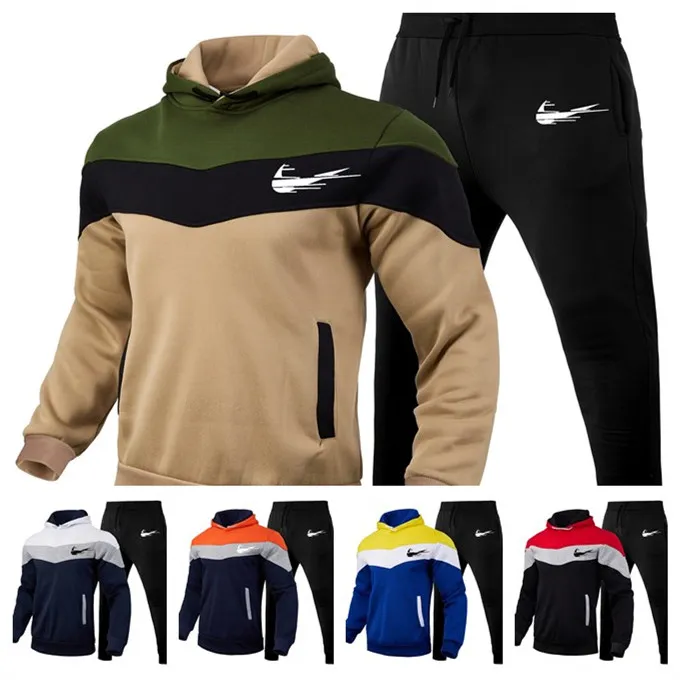 Felpe con cappuccio da uomo Abbigliamento sportivo Uomo donna designer Due pezzi Abbigliamento Felpa con cappuccio ampia Felpa Pantaloni Set Felpa con cappuccio da jogging