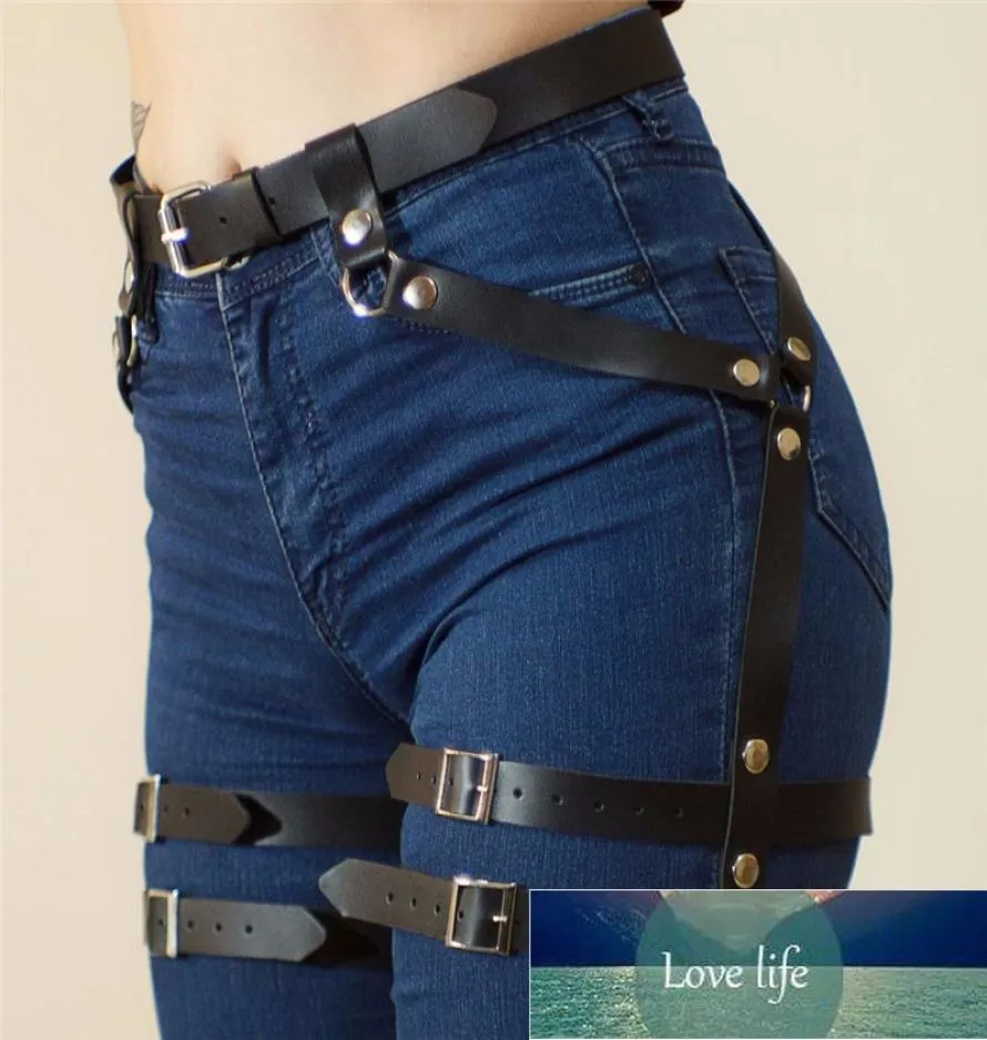 Ceinture épée en cuir PU pour femmes, jarretelles de taille, fait à la main, Bondage corporel, bretelles de jambes Sexy, ceinture de retenue, harnais BDSM 7946589