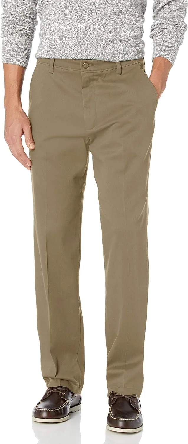 Dockers Pantaloni Classic Fit Easy Khaki da Uomo (Regular e Big Tall)