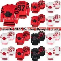 Hockey Jerseys 97 Connor McDavid 2022 Team Canada Hockey Jersey Sidney Crosby Alex Pietrangelo Nathan MacKinnon John Tavares Mitch Marner