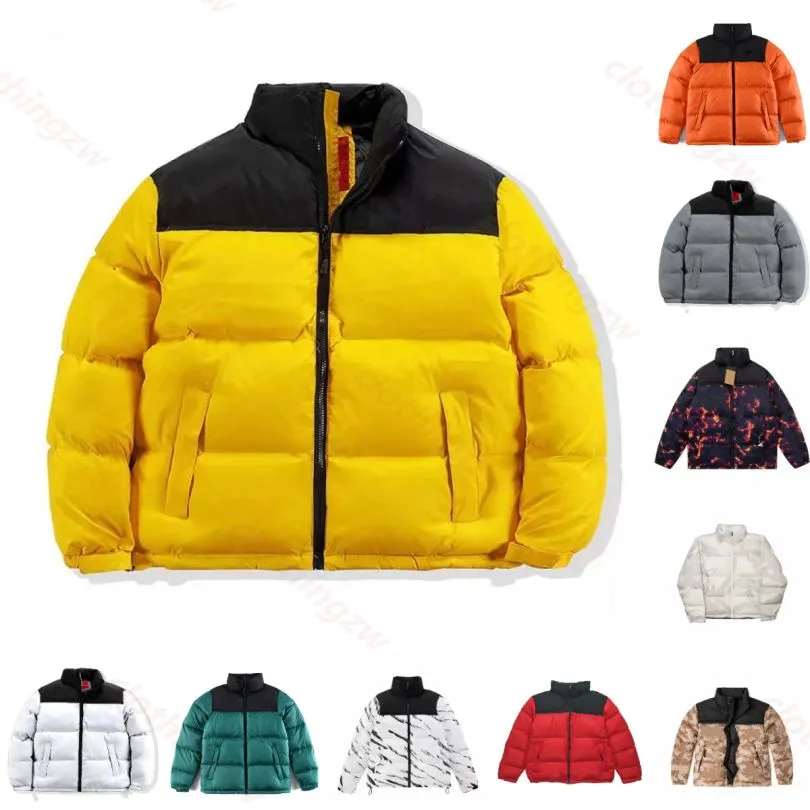 puffer jacket man womens down coat define jacket stand collar Couple Thick warm coats tops outwear multiple colour