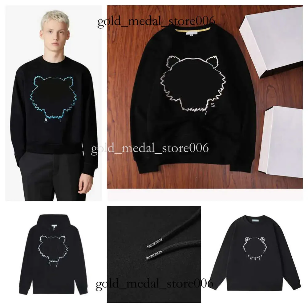 Men's Sweatshirts Kenzo Hoodie Designer Autumn Sweatshirt Fashion Embroidery Round Don't Miss The Discount At This Store Double 952