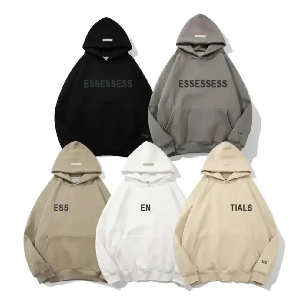 Hommes Femmes Designer Essentail Sweats à capuche Sweatershirts Costumes Streetwear Pull Sweatshirts Tops Vêtements Lâche Pull à capuche surdimensionné 688ss