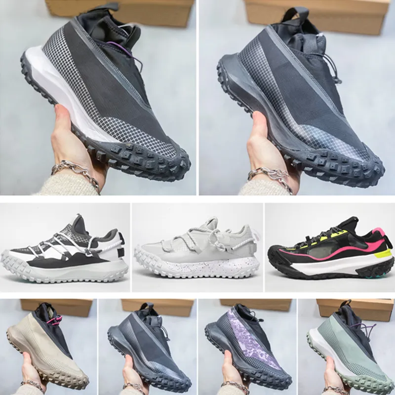 Nieuwe ACG Mountain Fly Wandelschoenen Topkwaliteit Hardloopschoenen Kaki Klei Donkergrijs Groen Zwart Heren Dames Laag Outdoor Hoge Trainers Sport Sneakers 5.5-11 2024