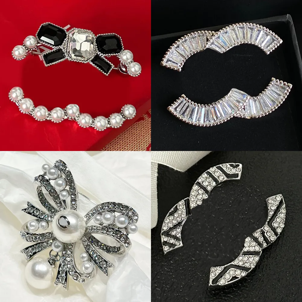 Broche de letras simples, joias de designer para mulheres, broches de cobre banhados a ouro, masculino, marca clássica, cachecol, terno, vestido de festa, ornamento, presente de Natal