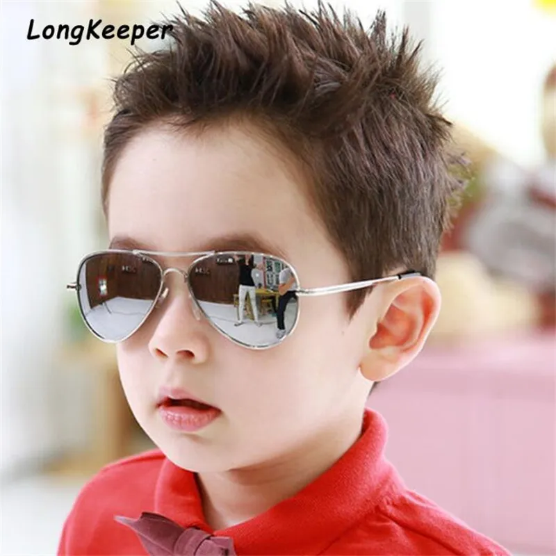 Children's Sunglasses glasses Fashion Brand Aviator Sunglass Men Women Glasses Polarized UV400 Protective Mirror Metal Frame Eyewear