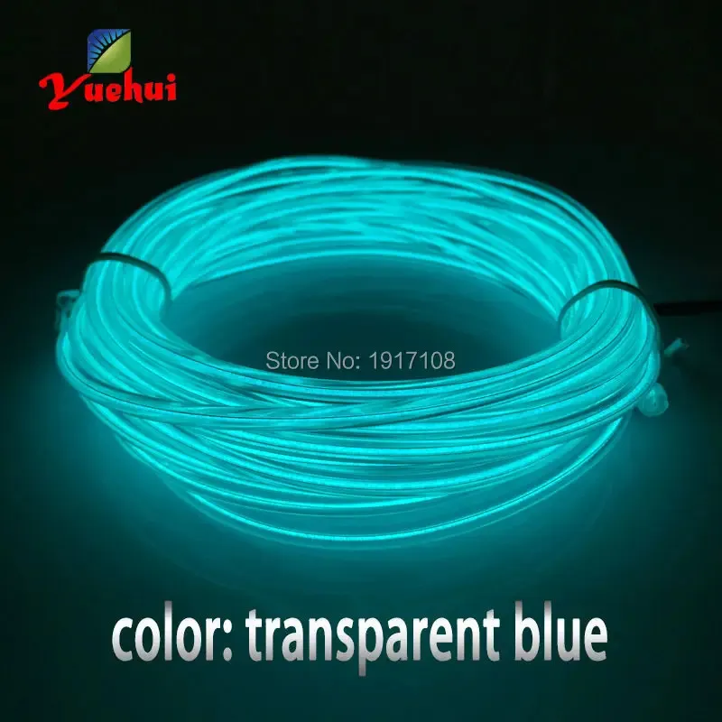 3.2mm 5M transparent blue