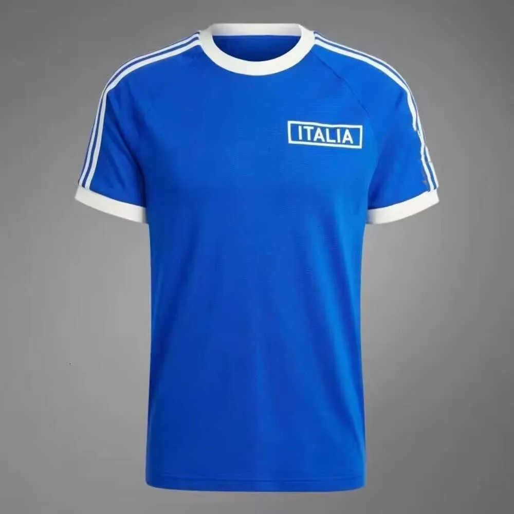 Retro 2023 2024 Italien Fußballtrikots Maglie Da Calcio TOTTI VERRATTI CHIESA Trainingsanzug Italia Retro Fußballtrikots Throwback-Trikot