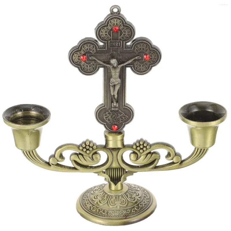 Vintage Cross Holder Metal Candelabra Cross Shaped Candle Holder For Home  Decor And Christian Spirituality From Mudanflower, $10.43