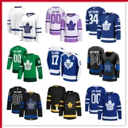 Toronto Maple Custom Leafs Hockey Jerseys 17 Wendel Clark 13 Mats Sundin 93 Doug Gilmour 90 Ryan O`Reilly 19 Calle Jarnkrok 78 TJ Brodie Mic
