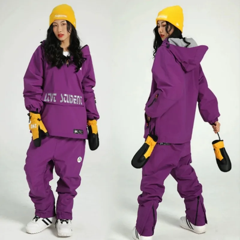 Andere sportartikelen Dames Ski-jas Snowboardbroek Winter Bergskipakken Dames Skiën Waterdichte sportkleding 231205