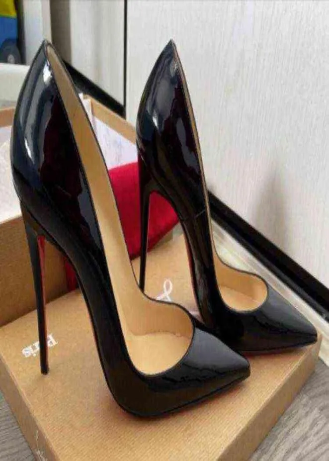 2022Rouges Hauts Pour Femmes 8cm 10cm 12cm Pointus Talons Fins chaussures de sexy collection8134916