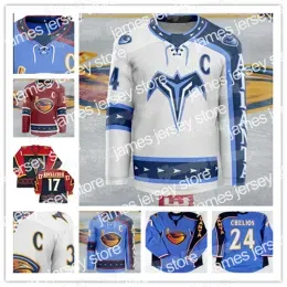 James Vintage 17 Ilya Kovalchuk  Thrashers Hockey Jersey 32 Kari Lehtonen 19 Scott Mellanby 15 Dany Heatley 39 Tobias Enstrom 16 Mari