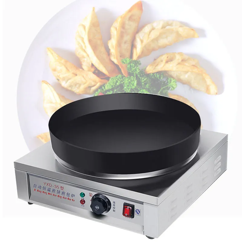 Kommersiellt hushåll Small Dumpling Frying Cooker Electric Dumpling Stekpanna Bullar Stekt Stekrillgrillgriddle