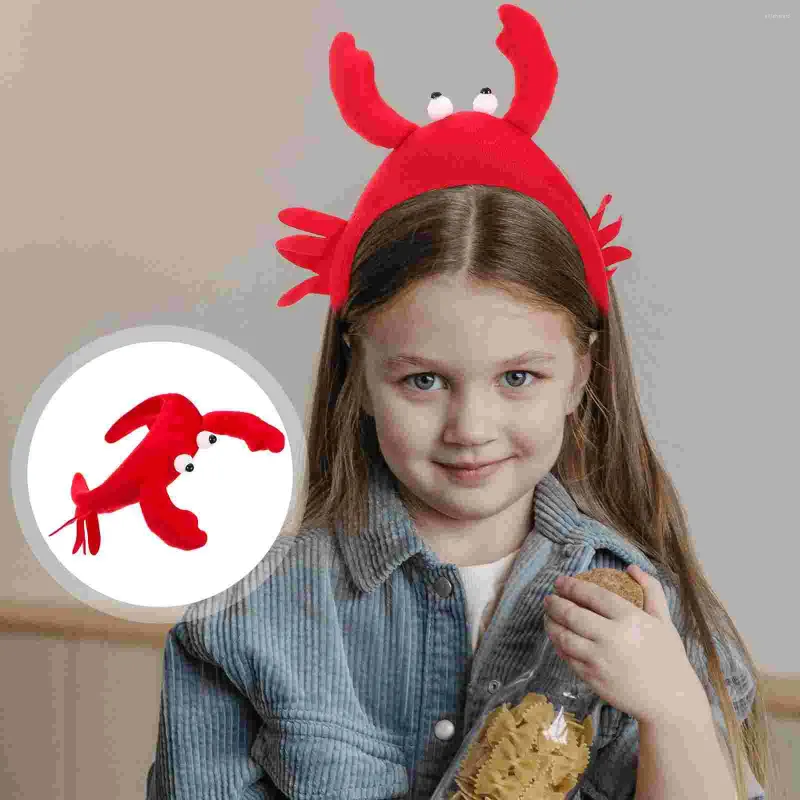 Bandanas Fomiyes Halloween CostumesLobster Costume Crab Crab Headbands Sea Animal Hair Hoop Hat Headwear Ocean Animals