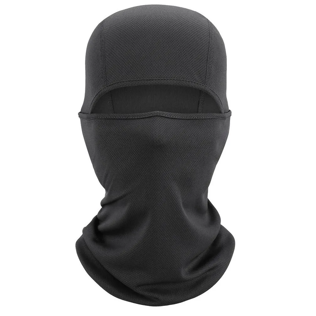 Cycling Caps Masks Tactical Mask Airsoft Fl Face Clava Paintball Bicycle Hiking Scarf Fishing Snowboard Ski Hood Hat Men Women Dro Dhd32