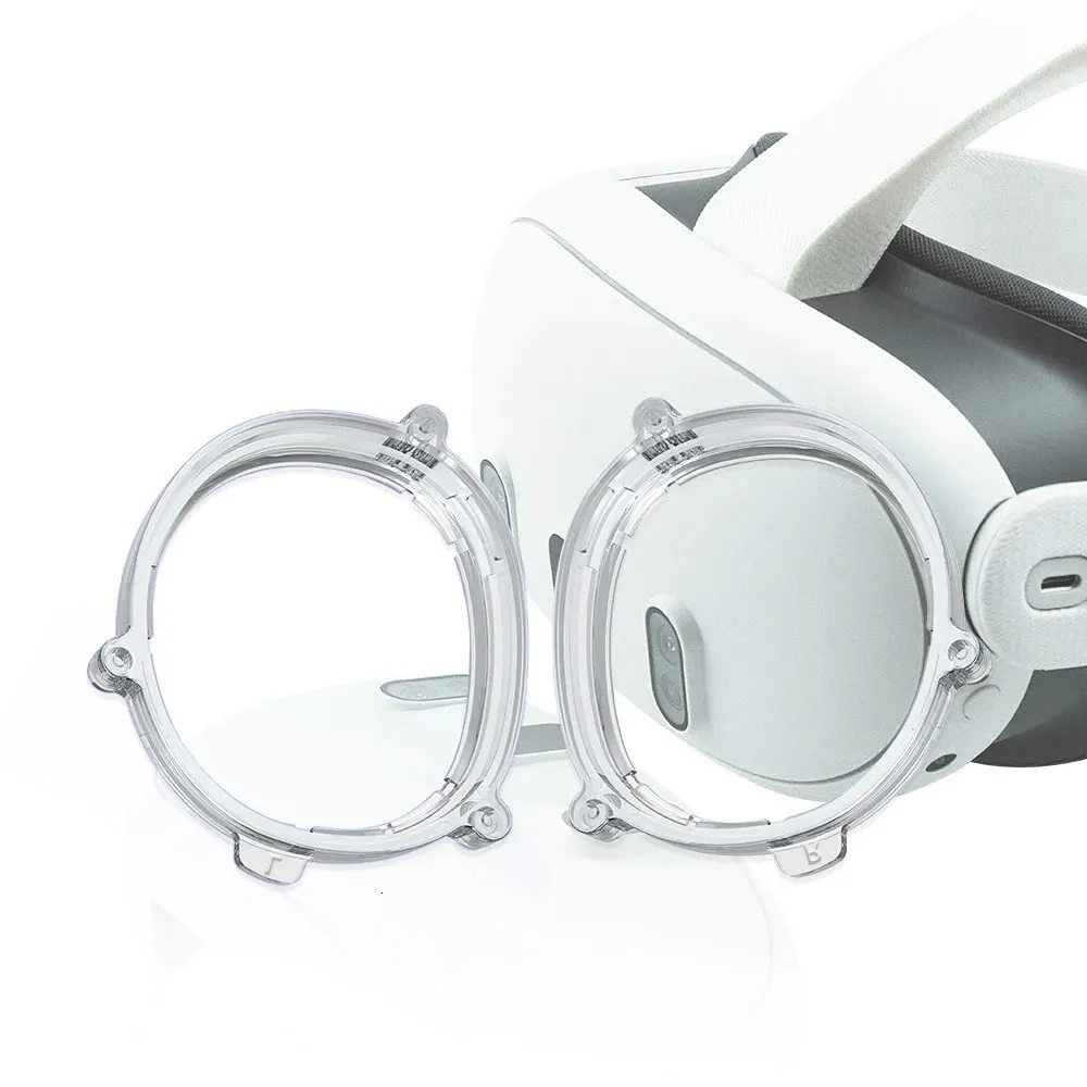 Accessoires Meta Quest 3 VR Cadres De Protection Des Lentilles, Lumière Anti Bleue, Ajustement