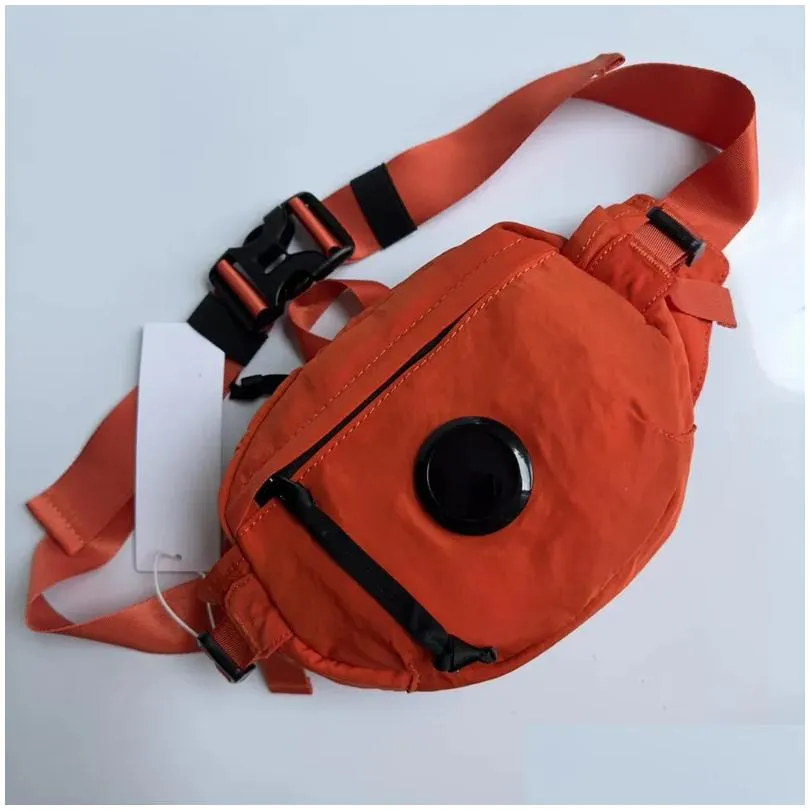 Men CP Single Shoulder Crossbody Small Bag Cell Phone Bag Single Lens Outdoor Sports Chest Packs Waist Bags